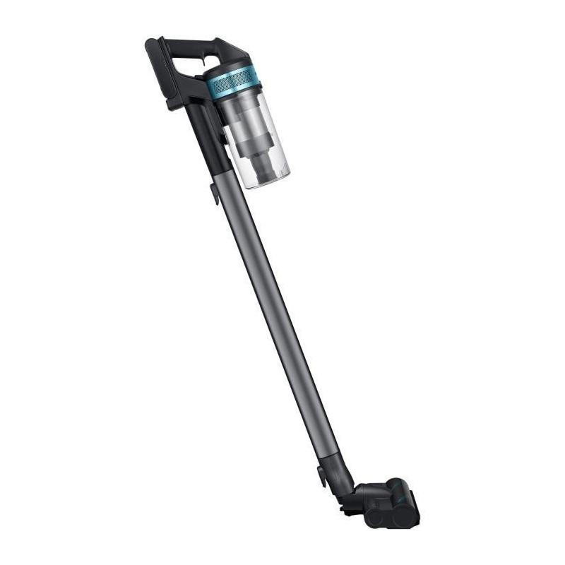 Aspirateur Balai SAMSUNG Jet 75E Turbo - 200 AW - 60min - Gris / Bleu