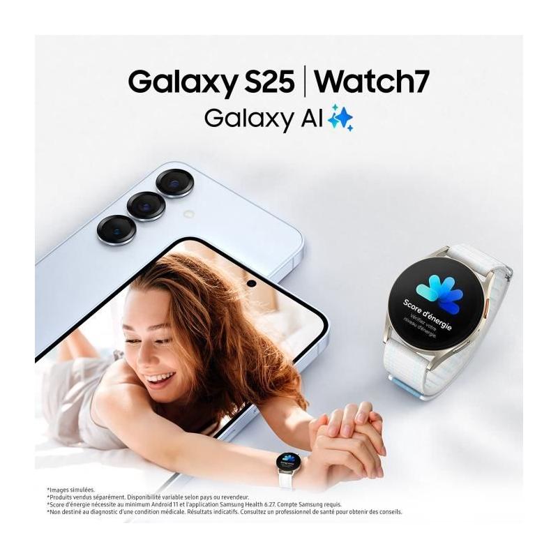 Nouveau SAMSUNG Galaxy S25 AI 256 Go Vert d'eau