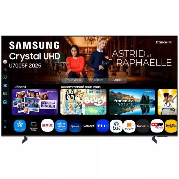 Samsung 85U7005F - TV LED 85 (216 cm) - 4K UHD 3840x2160 - HDR10+ - Smart TV - Gaming Hub - 3xHDMI - WiFi