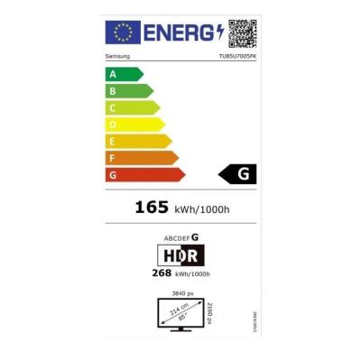 TV LED 85 Samsung TU85U7005F - 4K UHD HDR10+ - Smart TV