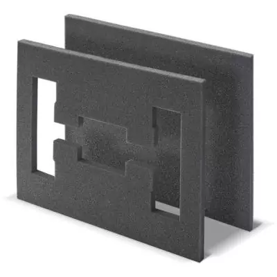 Inserts en mousse TOOD pour boîtier professionnel - Ensemble de 2 - 40x30x4 cm
