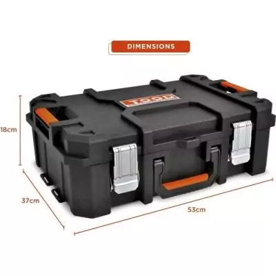 Mallette à outils TOOD étanche - 6 godets - 53x37x18 cm
