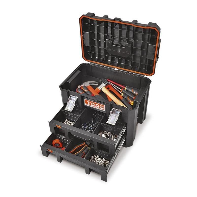 Mallette à outils TOOD étanche avec tiroirs - Pratique et compact