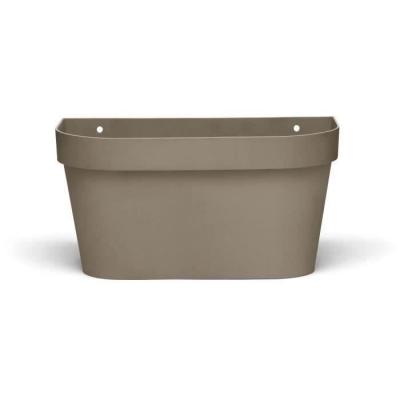 Pot mural GARDEN ID Star - Taupe 36 x 16 cm - Recyclé & 100% recyclable