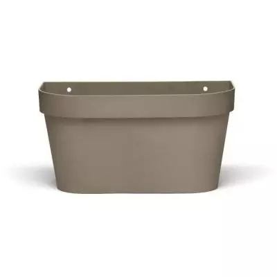Pot mural GARDEN ID Star - Taupe 36 x 16 cm - Recyclé & 100% recyclable