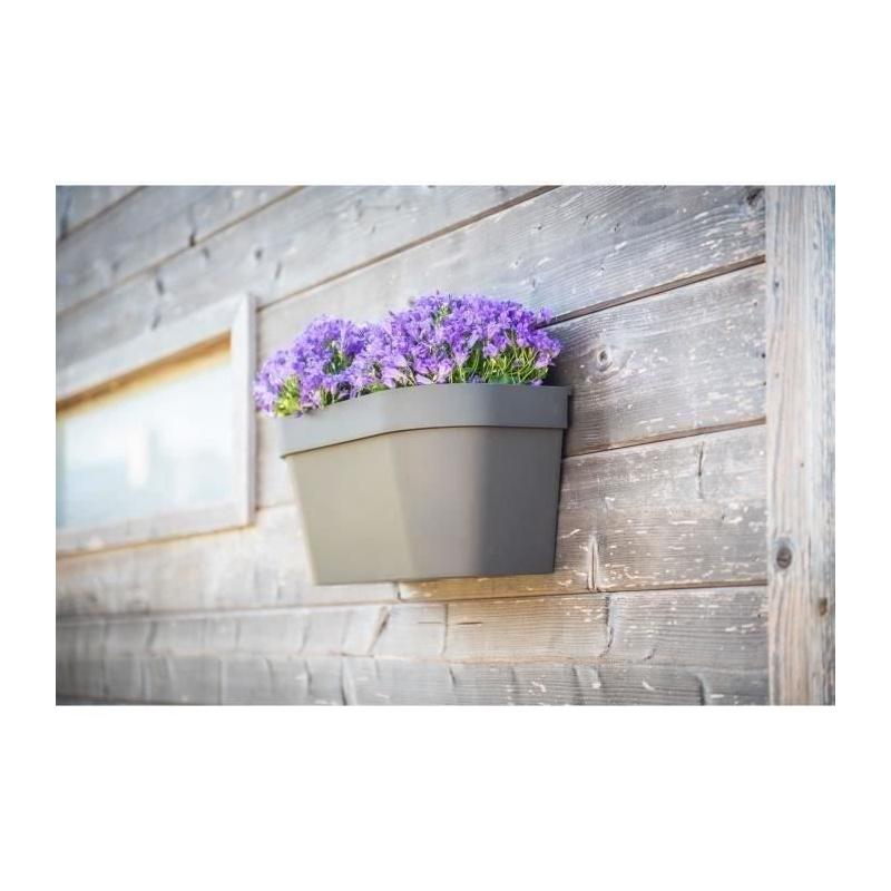 Pot mural GARDEN ID Star - Taupe 36 x 16 cm - Recyclé & 100% recyclable