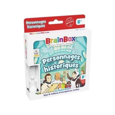 Jeu d'apprentissage BrainBox Pocket : Personnages Historiques