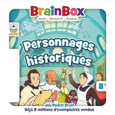 Jeu d'apprentissage BrainBox Pocket : Personnages Historiques