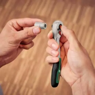 Ensemble Bosch 57 cliquets pour divers bricolages - Coffret de transport