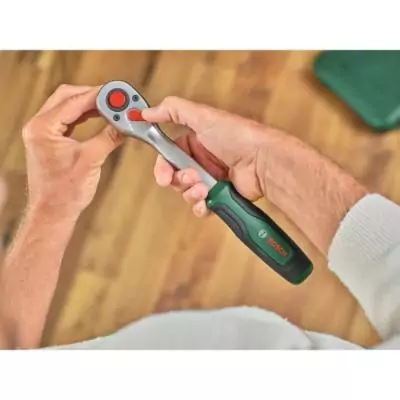 Ensemble Bosch 57 cliquets pour divers bricolages - Coffret de transport