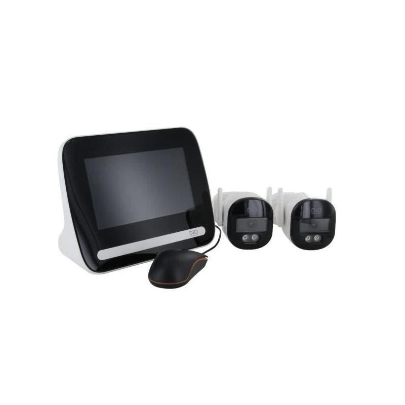 Kit caméras sans fil - DIO CONNECTED HOME - LCD/NVR sans fil - 7" - 3MP