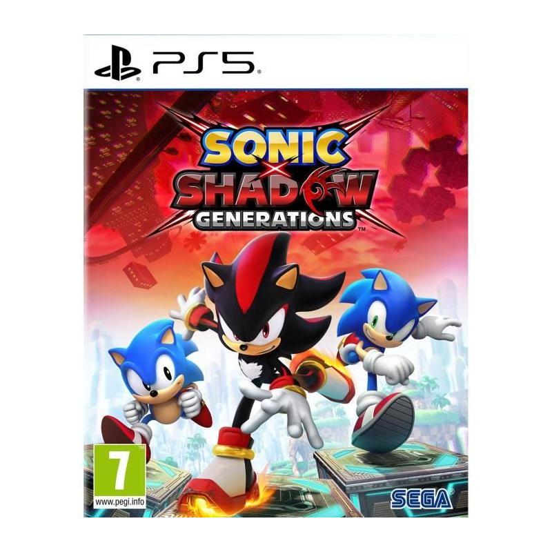Sonic X Shadow Generations - Jeu PS5: Action et aventure à toute vitesse