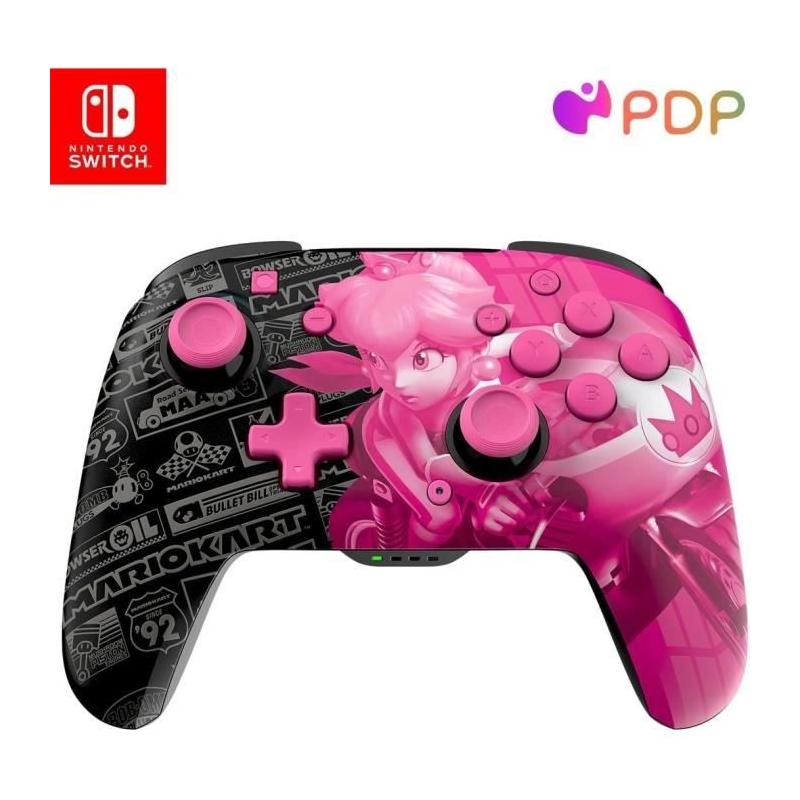 Manette filaire Super Mario Rematch pour Nintendo Switch