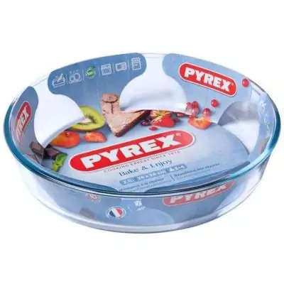 Moule à manqué Pyrex 26 cm en verre borosilicate