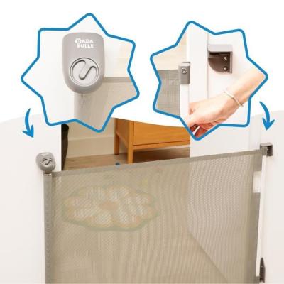 Barrière rétractable BADABULLE SAFE & ROLL pour la sécurité de bébé