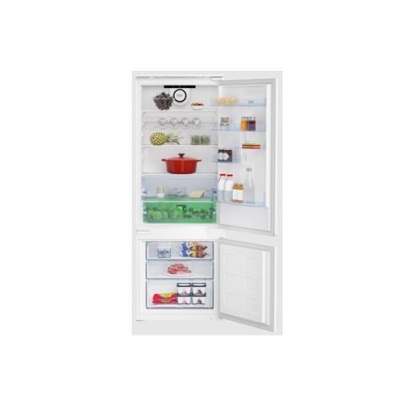 Réfrigérateur encastrable BEKO - Technologie Harvestfresh - 2 portes - 400L - Froid brassé