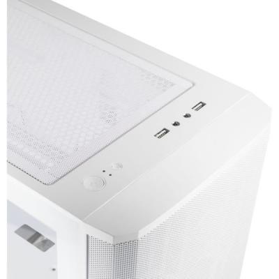 Boîtier PC BITFENIX Nova Mesh SE M-ATX ARGB (Blanc) - Élégance compacte
