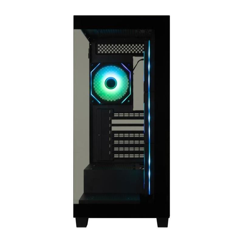 Boîtier PC BITFENIX CETO Premium - Moyen tour ATX Noir - Verre trempé