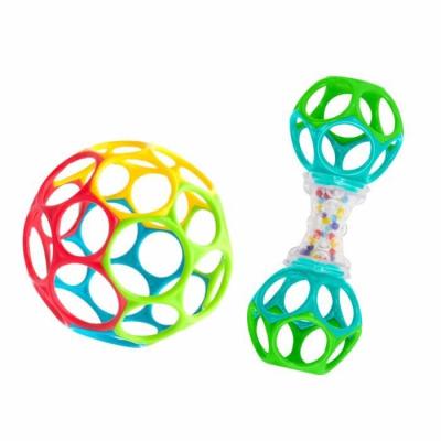 Coffret cadeau naissance O'Ball: hochet et O Ball Classique
