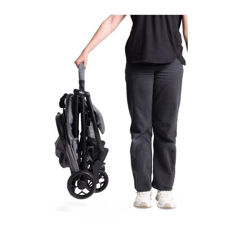 Poussette urbaine Chicco Urbino, 4 roues, Gris