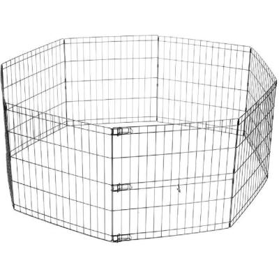Enclos métal pour animaux - S - Noir