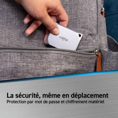 Disque Dur Externe Portable Ultra-rapide - 2 To - USB 3.0