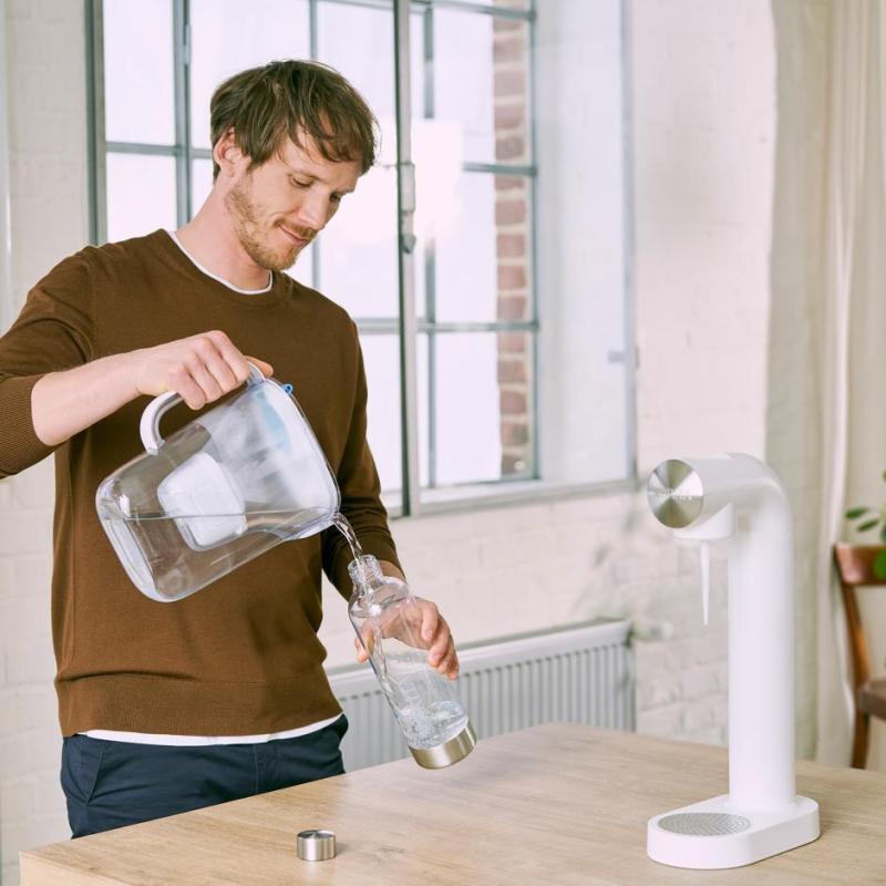 Brita 1043722 fourniture de carbonatation Bouteille de gazéification
