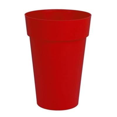 Vase Toscane haut rouge rubis - Ø 46 x H 65 cm - 67 L