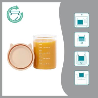 Pots de conservation en verre Babymoov ISY BOWLS 250ml