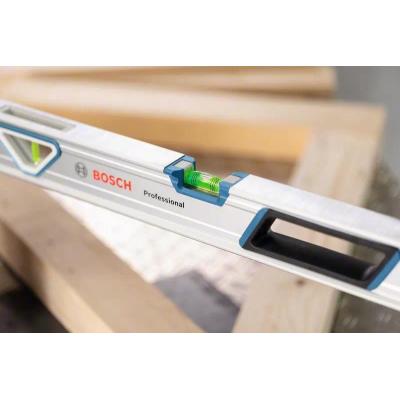 Bosch 1 600 A01 6BP niveau 0,6 m Noir, Bleu, Acier inoxydable