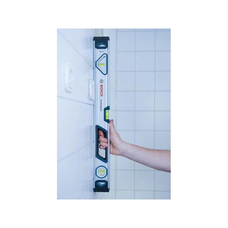 Bosch 1 600 A01 6BP niveau 0,6 m Noir, Bleu, Acier inoxydable