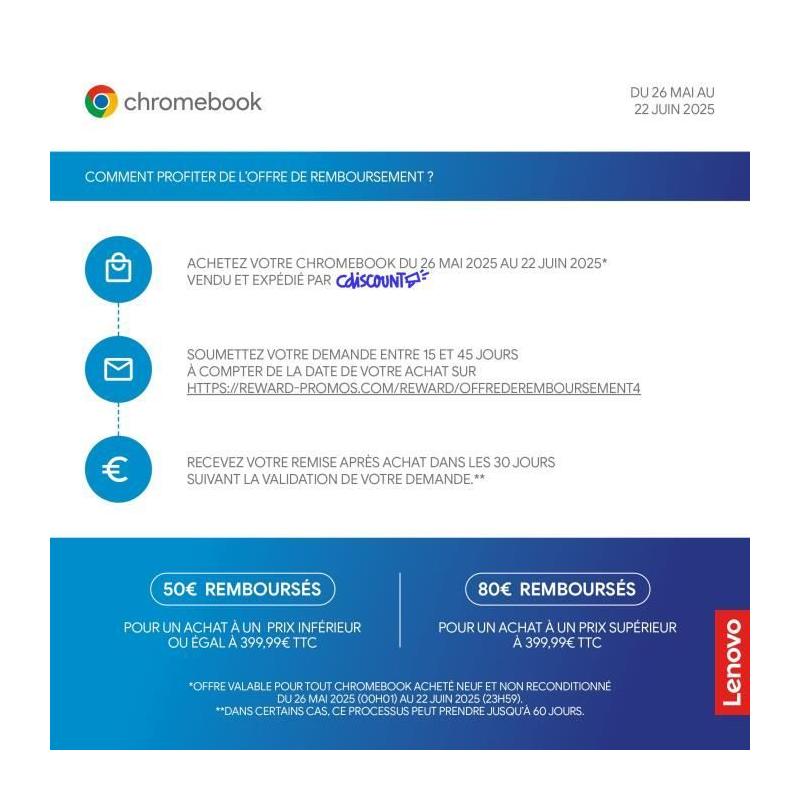 PC portable LENOVO IdeaPad Flex 3 12IAN8 | Performances Chrome OS
