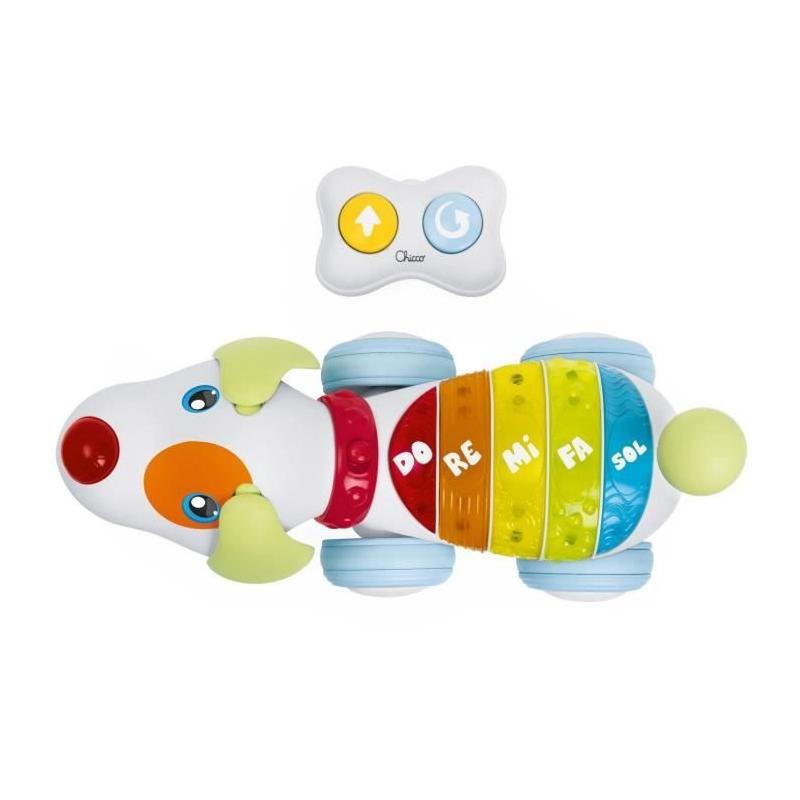 Jouet à tirer Chicco Chien Dog Ré Mi Blanc 18 mois - Intérieur
