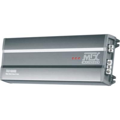 Ampli voiture MTX TX81000D 1x1000W RMS @2O - Contrôle à distance - Filtres ajustables