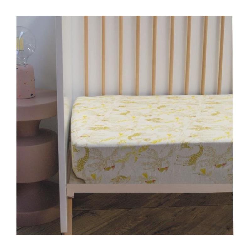 Drap housse jersey DOMIVA Honey Moon 70x140 cm - Coton extensible