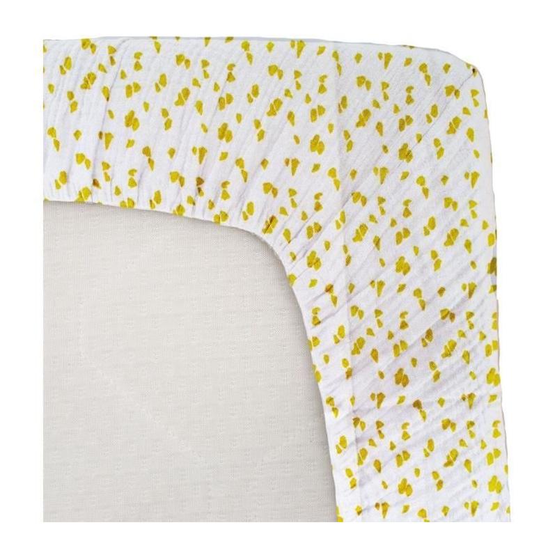 Drap housse jersey DOMIVA Savane 60x120 cm en coton extensible