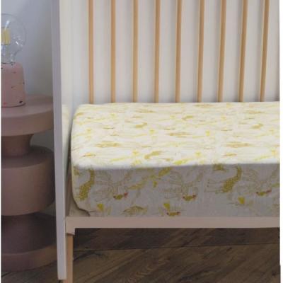Drap housse jersey DOMIVA Honey Moon 60x120 cm - Coton extensible
