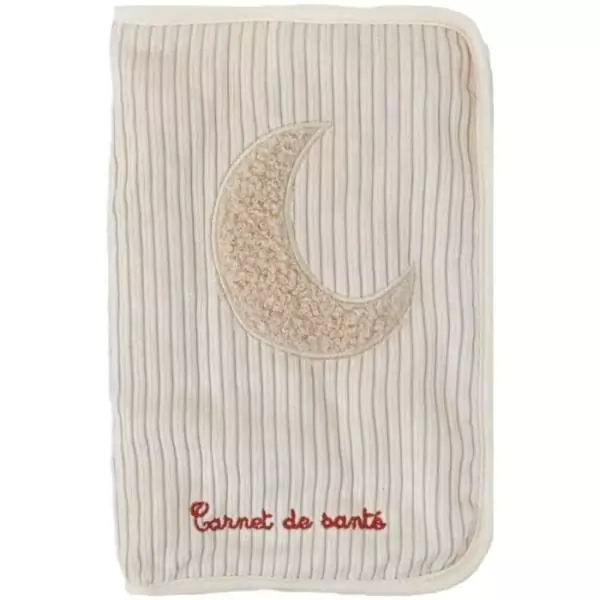 Protege carnet de santé - DOMIVA - Honey Moon - Fermeture éclair - 2 poches intérieures