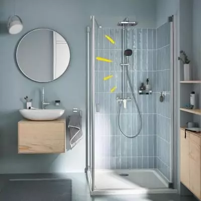 Colonne de douche GROHE Vitalio Comfort 250 - Economie d'eau