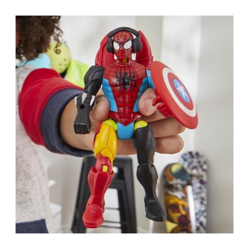 Figurine MixMashers SpiderMan 12 cm, personnalisable et combinable - Marvel