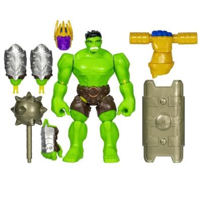 Figurine MixMashers Hulk Deluxe 12 cm - Personnalisable avec accessoires!