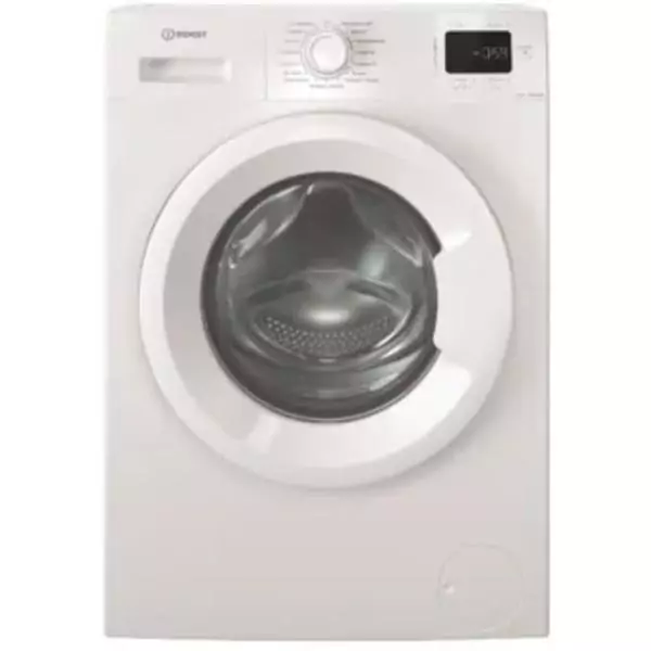 Lave-linge hublot INDESIT IMW862MYTIMEFR MyTime - 8 kg - Induction - L60cm - 1200 trs/min - Classe A - Blanc