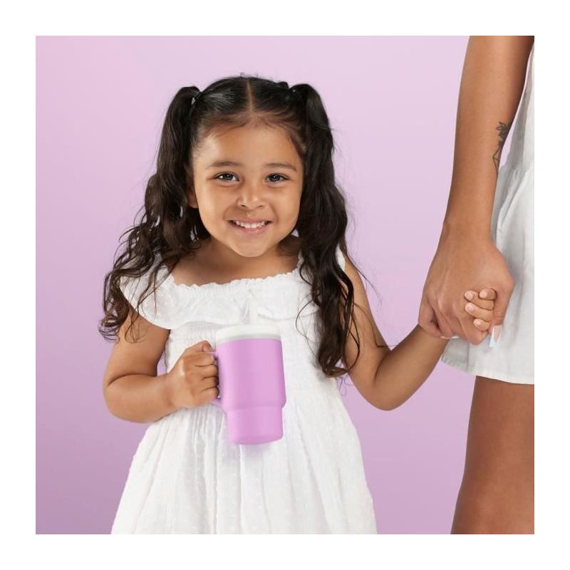 Tasse à bec INFANTINO en silicone - Mauve lila