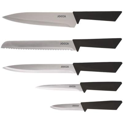 Ensemble de couteaux JOCCA: 5 couteaux avec bloc en polypropylène