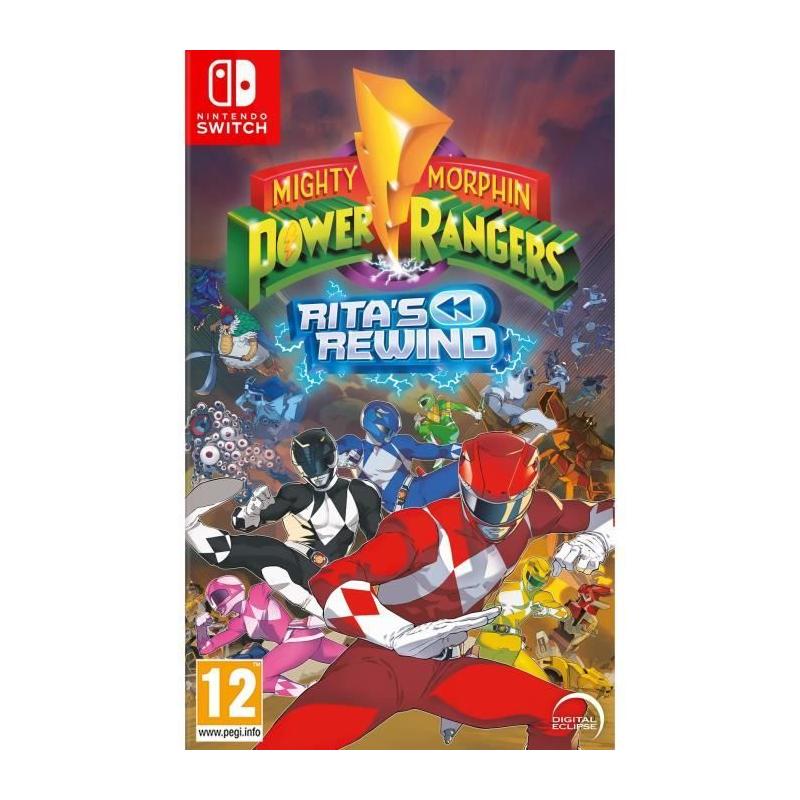 Jeu Nintendo Switch - Power Rangers: Rita's Rewind - Action 2D captivante