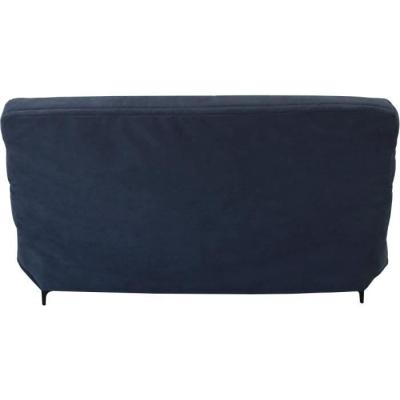 Banquette clic clac 3 places bleu - Style contemporain