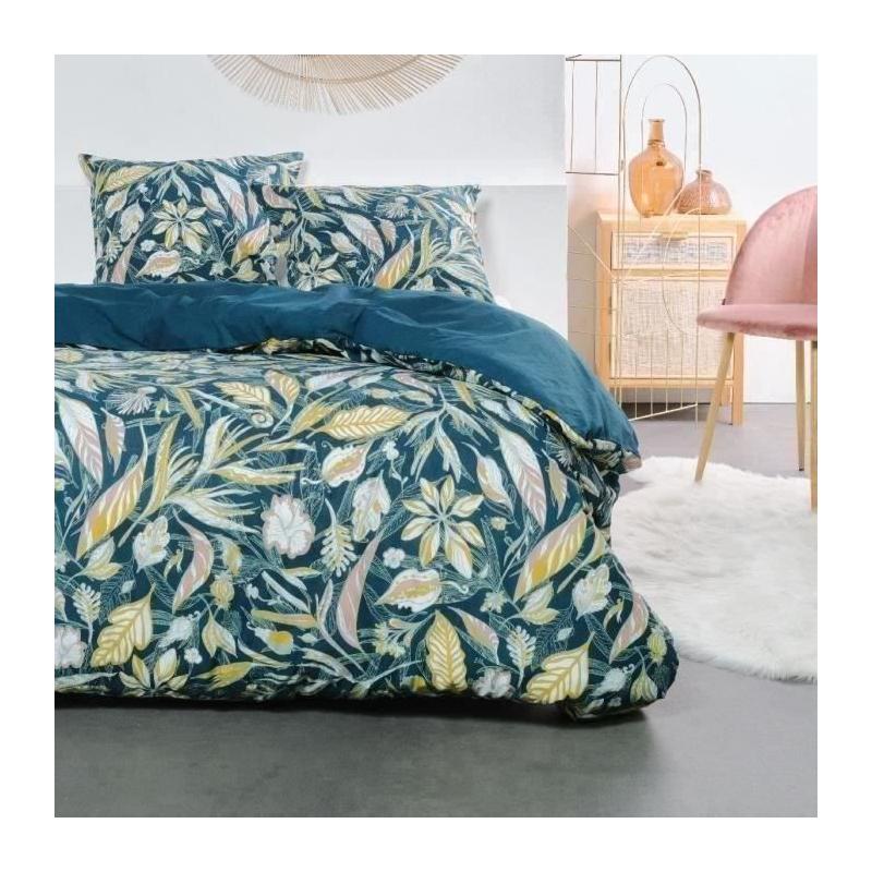 Parure de lit en coton imprimé floral - TODAY Sunshine - 240x220 cm