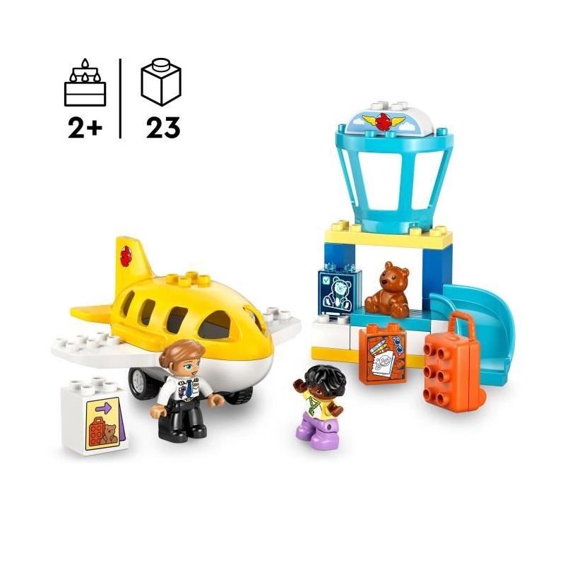Découvrez LEGO DUPLO Ma Ville 10443 - L'Aéroport Première Fois