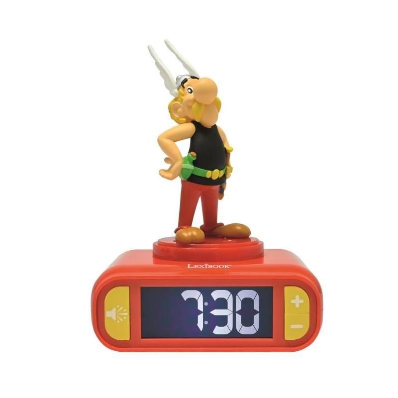 Réveil veilleuse digital Asterix 3D - Enfant
