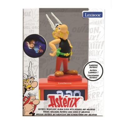 Réveil veilleuse digital Asterix 3D - Enfant